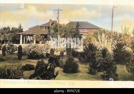 Buildings in California, 1905, California, Soldier`s Home, Canteen and Store, Soldiers Home', United States of America Stock Photo